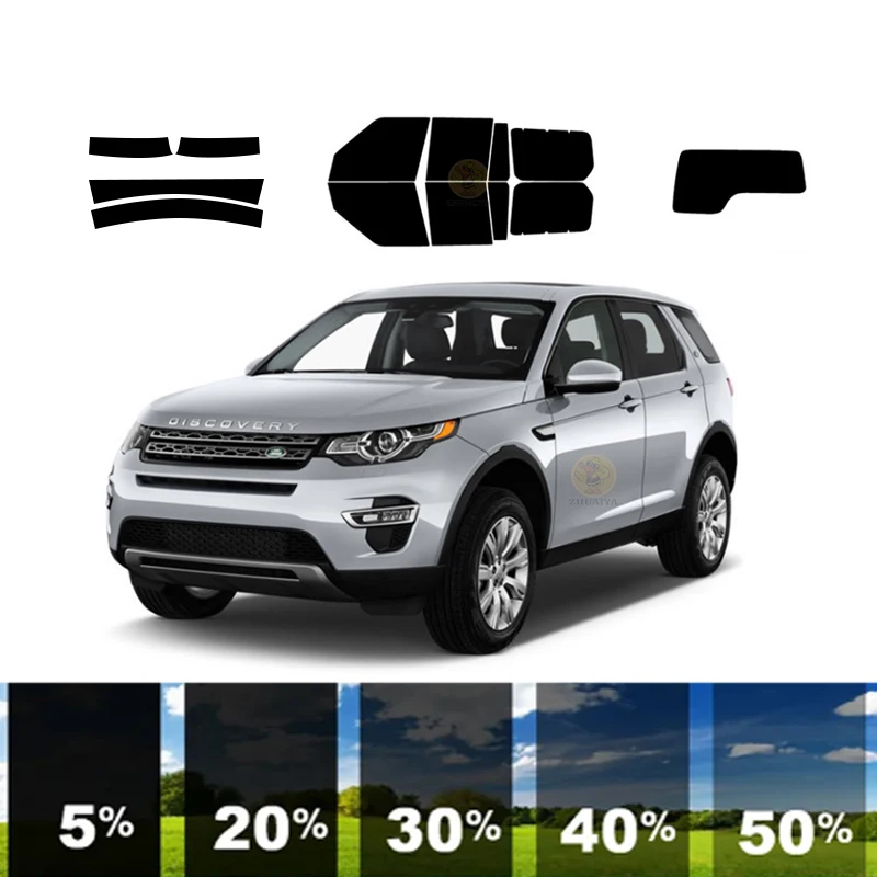 

precut Removable Window Tint Film For Car 100% UVR 5%-70%VLT Heat Insulation Carbon ﻿For LAND ROVER LR4 4 DR SUV 2010-2017