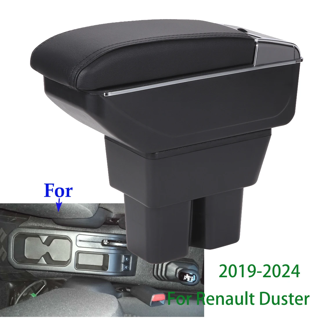 

For Suzuki Jimny Armrest Box For Suzuki Jimny JB64W JB74W Car Armrest 2019-2024 Retrofit parts Car Storage Box Auto Arm Bracing