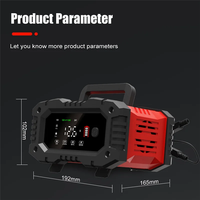 Y17A 12V24V Caricabatterie per moto caricabatterie intelligente completamente automatico per la ricarica della batteria Spina europea