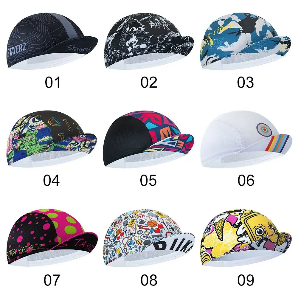 Outdoor Sports Summer Mesh Fabrics Portable Dustproof Bicycle Riding Cap Quick-Drying Bicycle Hats Cycling Hat