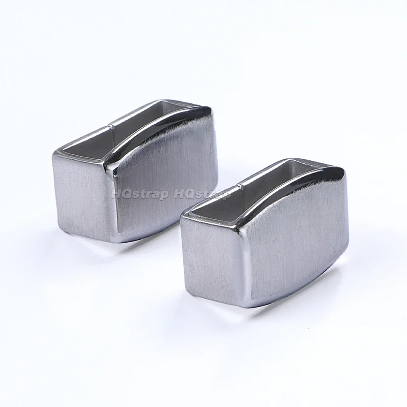 Fibbia ad anello in acciaio inossidabile da 18mm 20mm per accessori per orologi con fibbia ad ardiglione in Silicone con fibbia ad anello in metallo Seiko