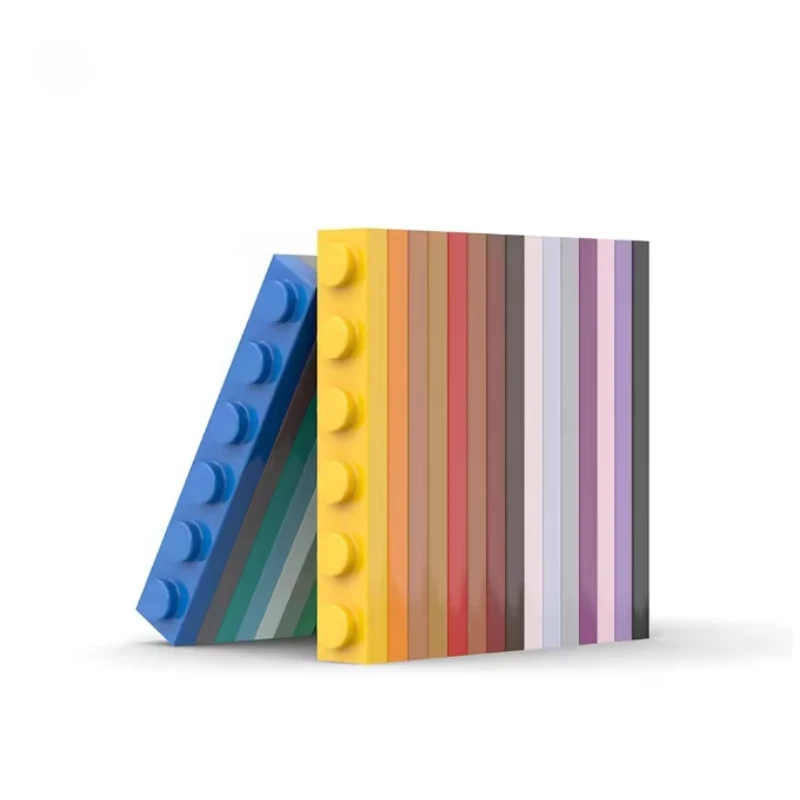 

10PCS Tile MOC Building Block Parts Plate 1x6 Compatible With 3666 DIY Bricks Technical Pieces of Toys Parts Assembles Particles