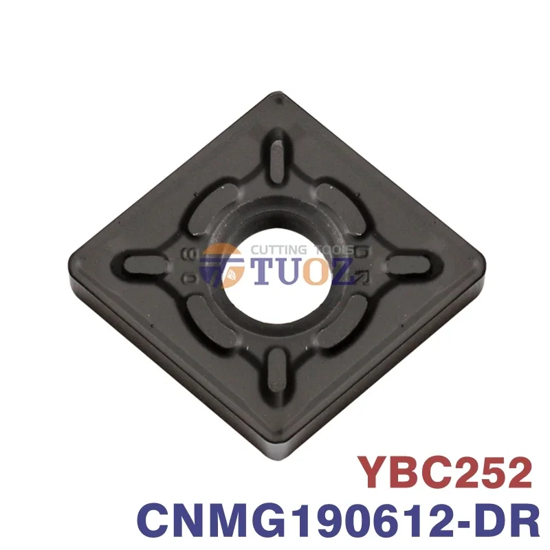 Original CNMG190612-DR CNMG190616-DR YBC252 CNMG 190612 190616 DR 1606 External Turning Tools CNC Lathe Tool Carbide Insert