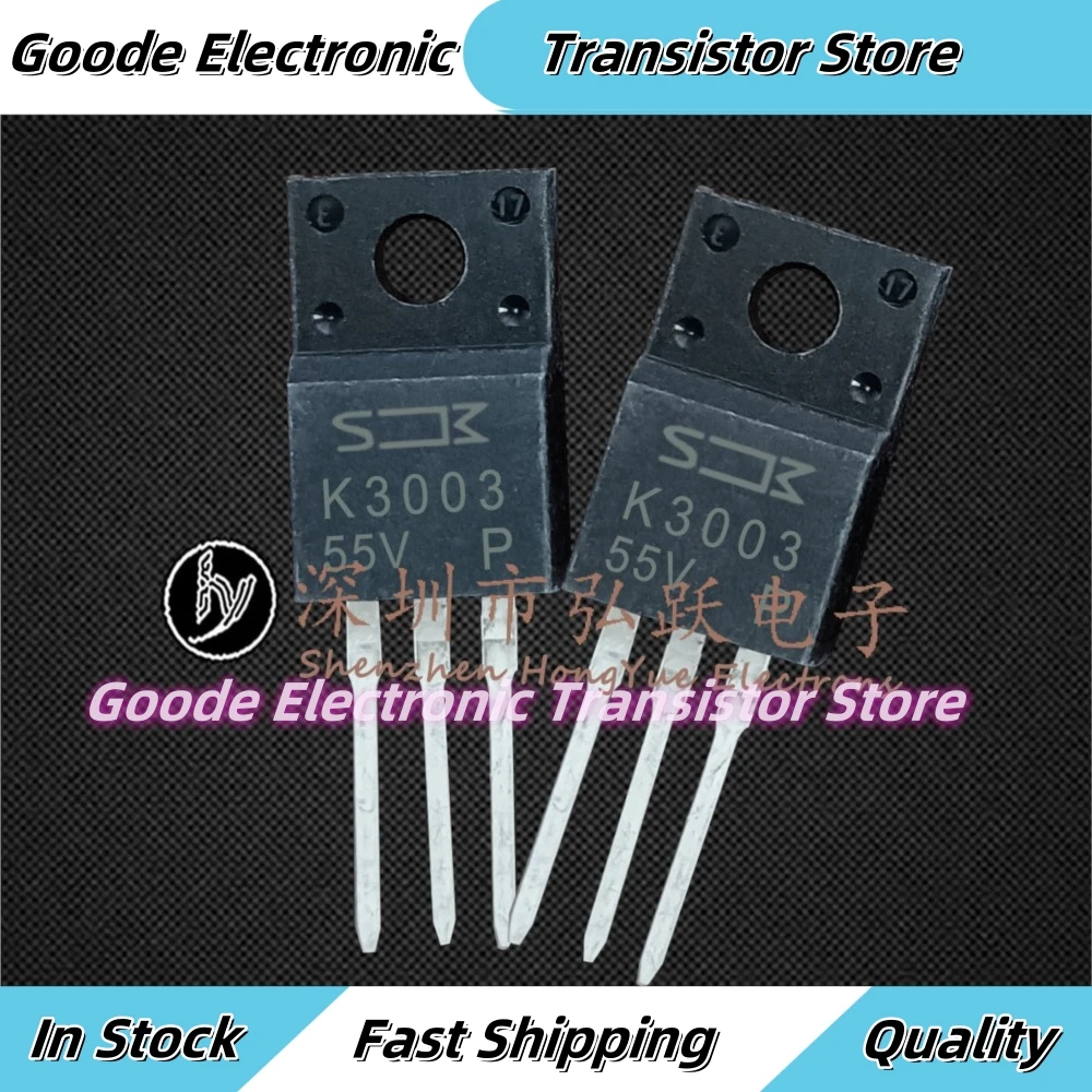 10PCS 2SK3003 K3003 TO-220F   200V 18A   Fast Shipping Quality Guarantee