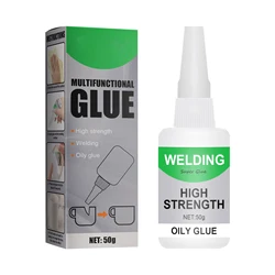 30/50G Welding High Strength Oily Glue - Universal Superglue Mighty Instant Glue For Resin Ceramic Metal Glass