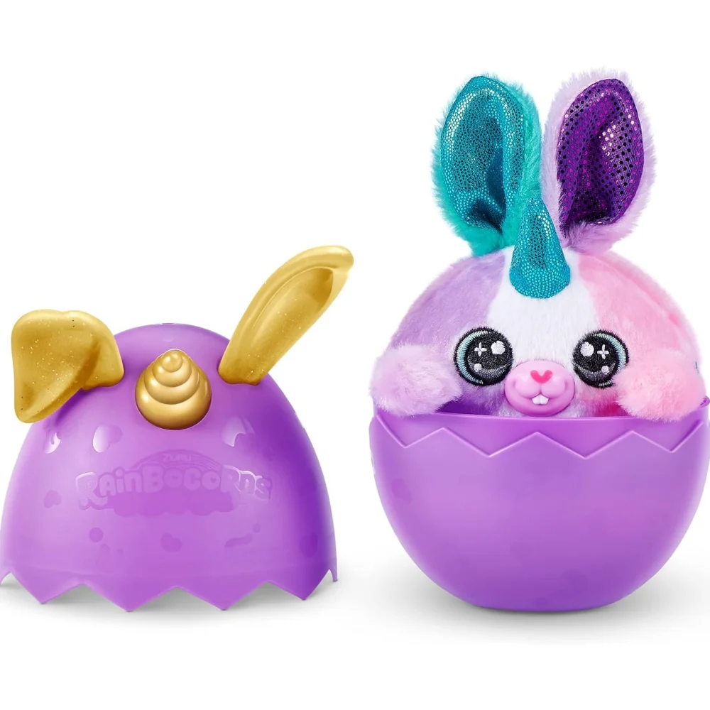 Disney Rainbocorns Bunnycorn Surprise Rabbit Family 4 Surprises Inside Egg Box Dolls Stitch Anime Girls Halloween Christmas Gift