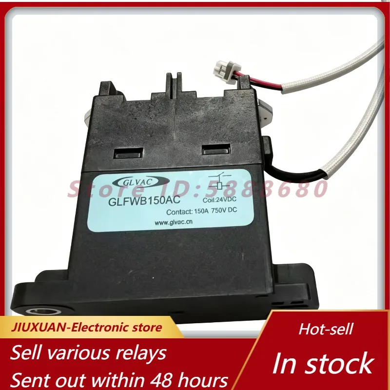 GLFWB150AC High Voltage DC Contactor 24VDC Coil 150A 750VDC EV Relay