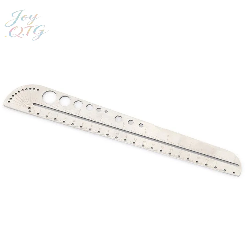 

Multifunctional Stainless Steel Angle Ruler Measurement Tool Kawaii School Supplies Art Craft Geometry Drawing Instrument