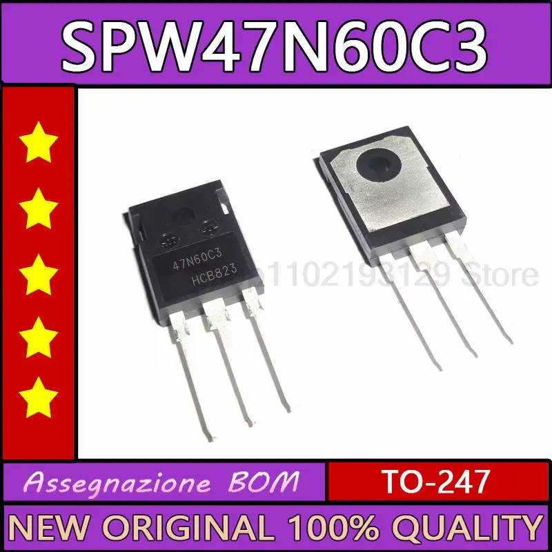 10PCS Spw47n60c3 brand new imported 47n60c3