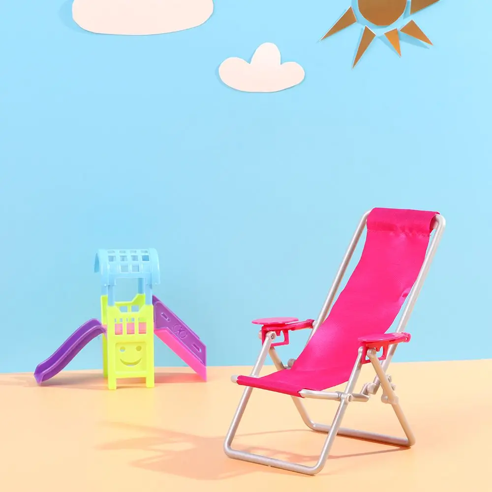 Robuste PVC-Material-Dekoration für Puppenhaus, Spielplatz, Bett, Puppenhaus-Zubehör, Simulationstasche, Miniaturmodell