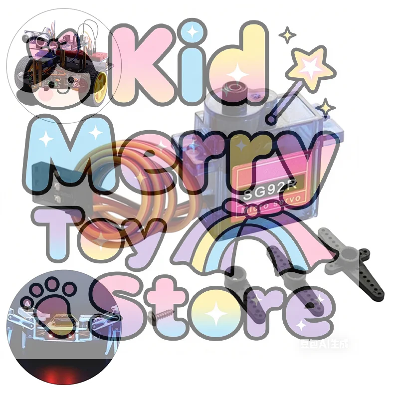 

1Set 180/360 Degree SG92R 2.5KG Micro 9g Servo Nylon Carbon Fiber Gears Replace SG90 For RC Model Aeromodelling Helicopter Parts