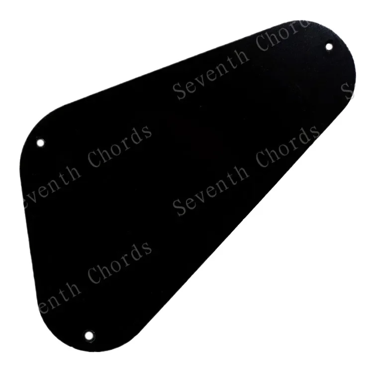 1 Pcs Plastic 3 Screw Hole Bass Guitar Cavity Cover Cover Back Plate Wiring BackPlate Guitar Pickguard (HC-1016)