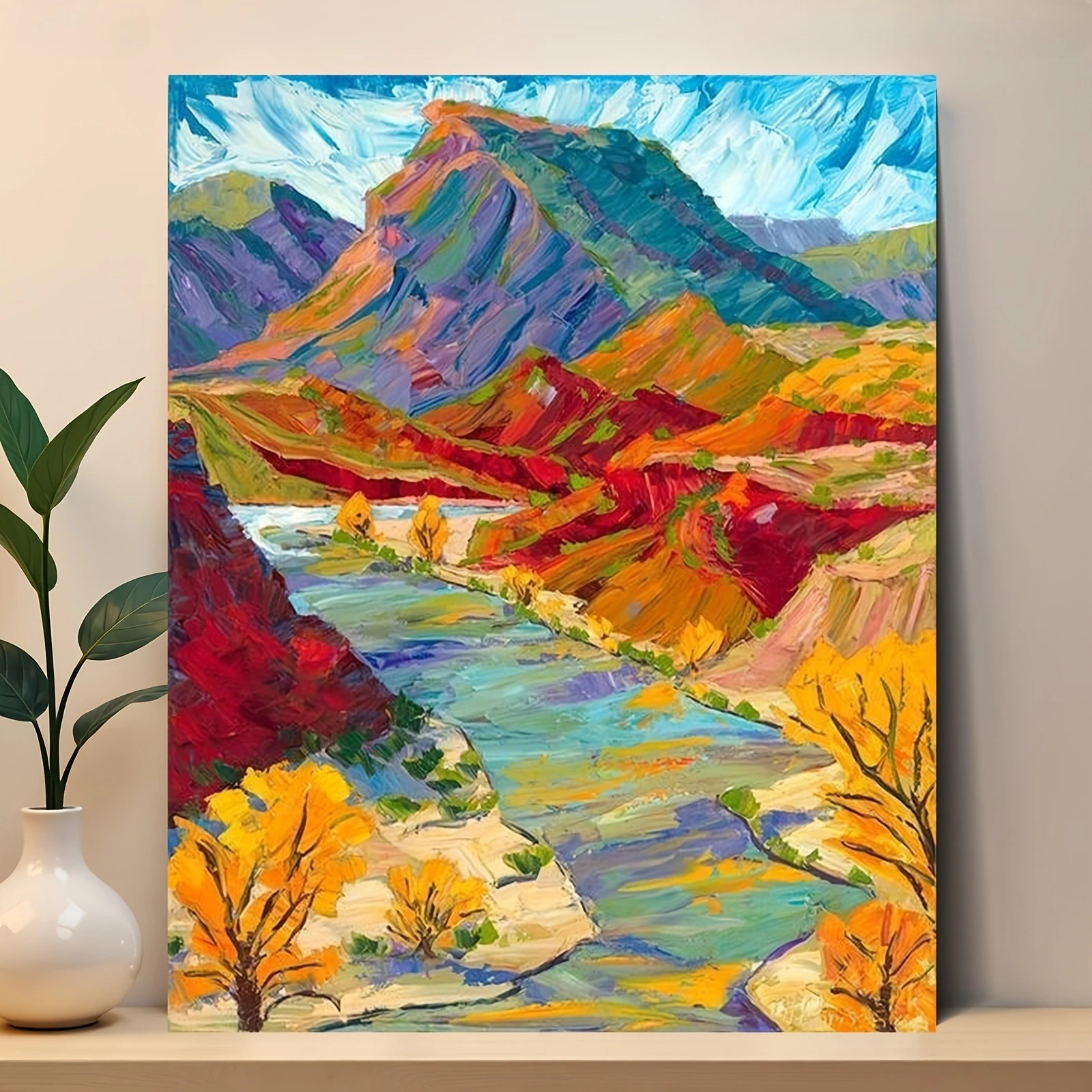 

500/1000/1200/2000PCS Puzzles for Adults Rich and Colorful Mountain Scenery,Jigsaw Puzzles Brain Games Gifts Home Decor