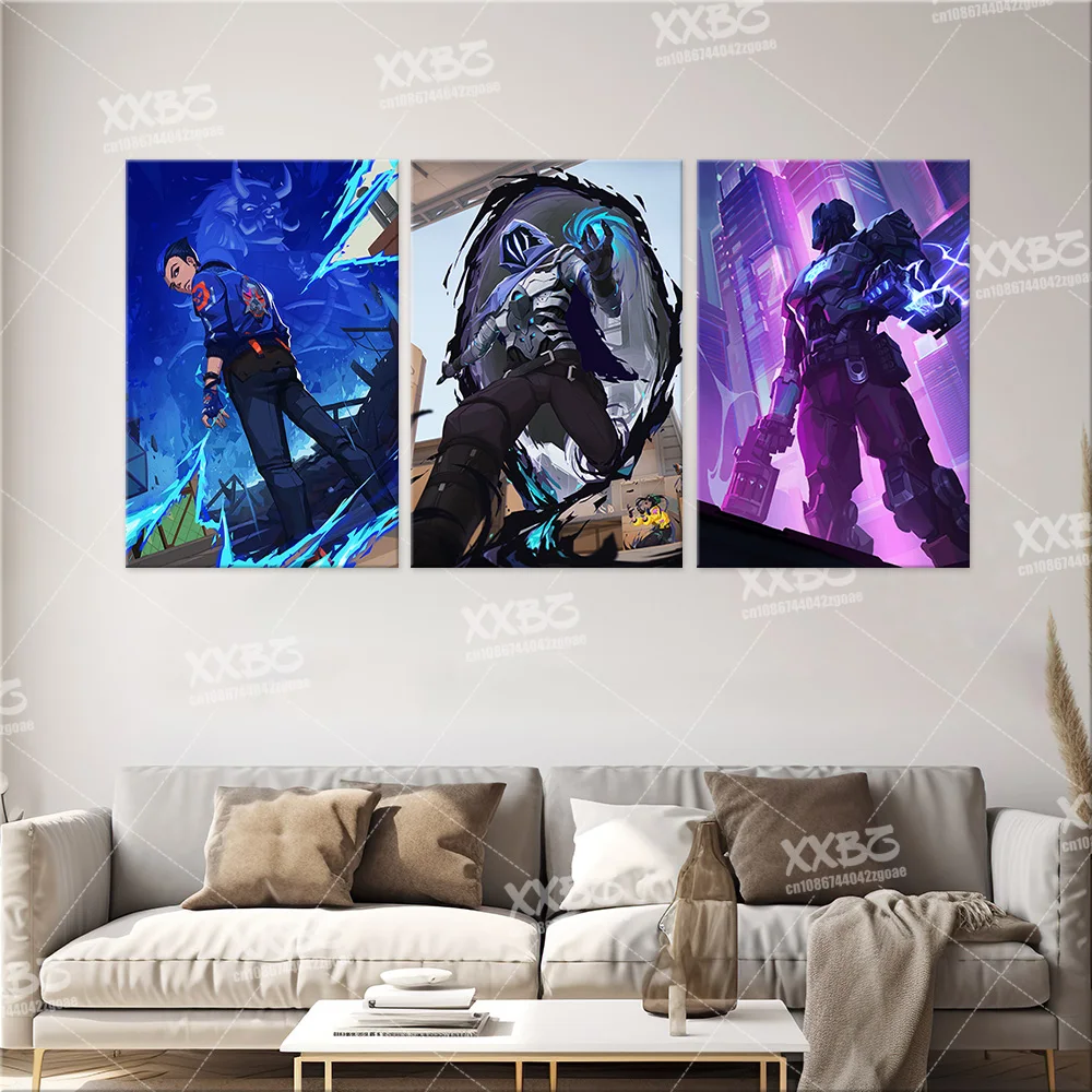 Valorant Game Poster FPS Figures Home Decoration Hd Prints Jett Canvas Painting Skye Picture Astra No Frame Wall Art For Bedroom