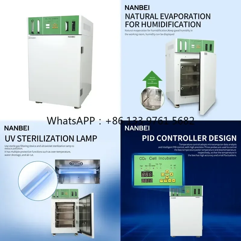 WSQ Laboratory Thermostatic Devices Constant Temperature Thermostat Lab Water Jacketed Co2 Carbon Dioxide Incubator for Cell