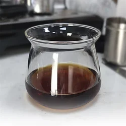 210ml 275ml Glass Coffee Server Coffee Sharing Pot Sniffing Mug Catcher Cup Coffee Tea Kettle Hand Brewing Coffee Bariata Tools