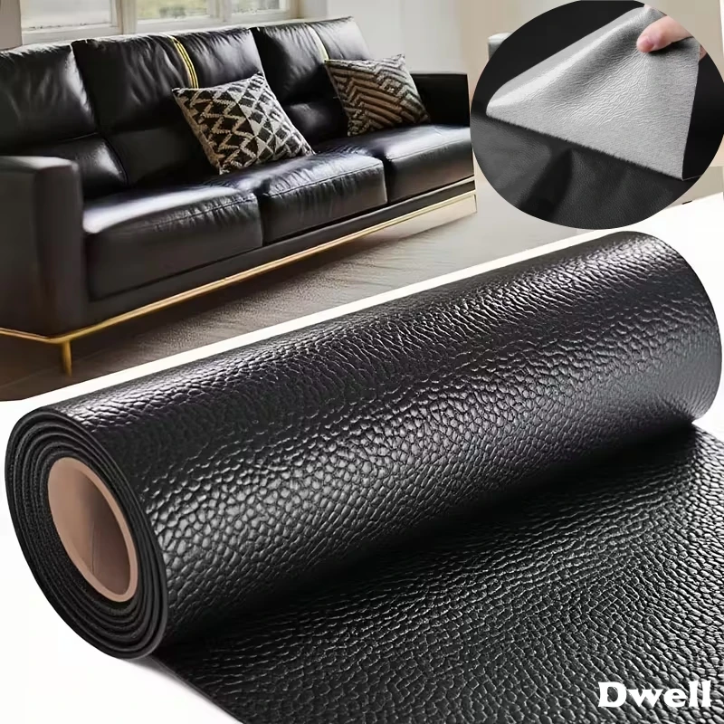 

Premium Self-Adhesive PU Leather Fabric Patch Car Seat Interior Sofa Repairing Patches Stick-On Leather Fabrics DIY Leathercraft