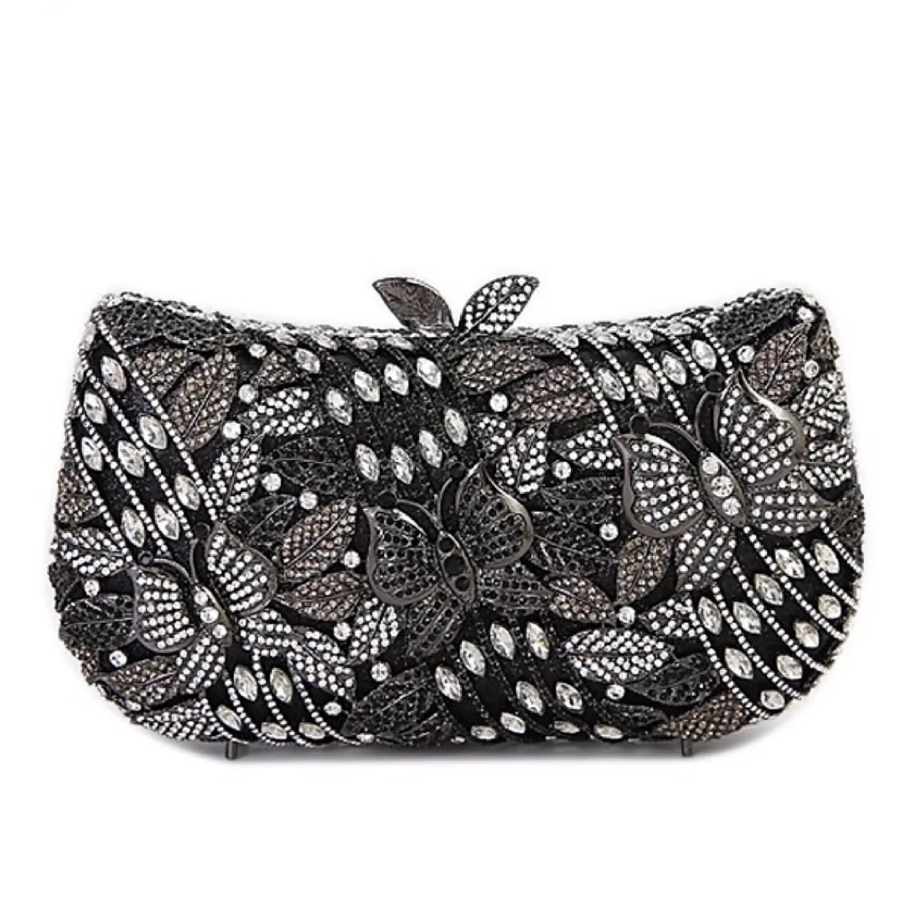Hollow Out Women Evening Bag Gold Crystal Banquet Handbag Luxury Diamond Clutch Purse Wedding Bride Bags Elegant Dinner Bag view 3