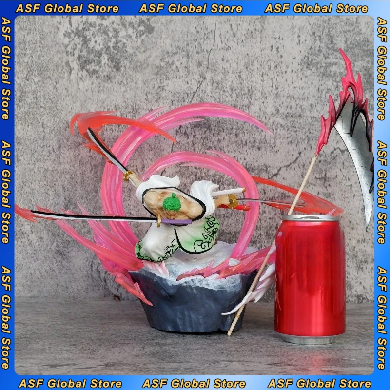 

28 см Новый ONE PIECE Аниме Фигурка Ророноа Зоро Периметр ПВХ Модель Сцена Статуя Настольные Украшения Подарок На День Рождения Игрушки