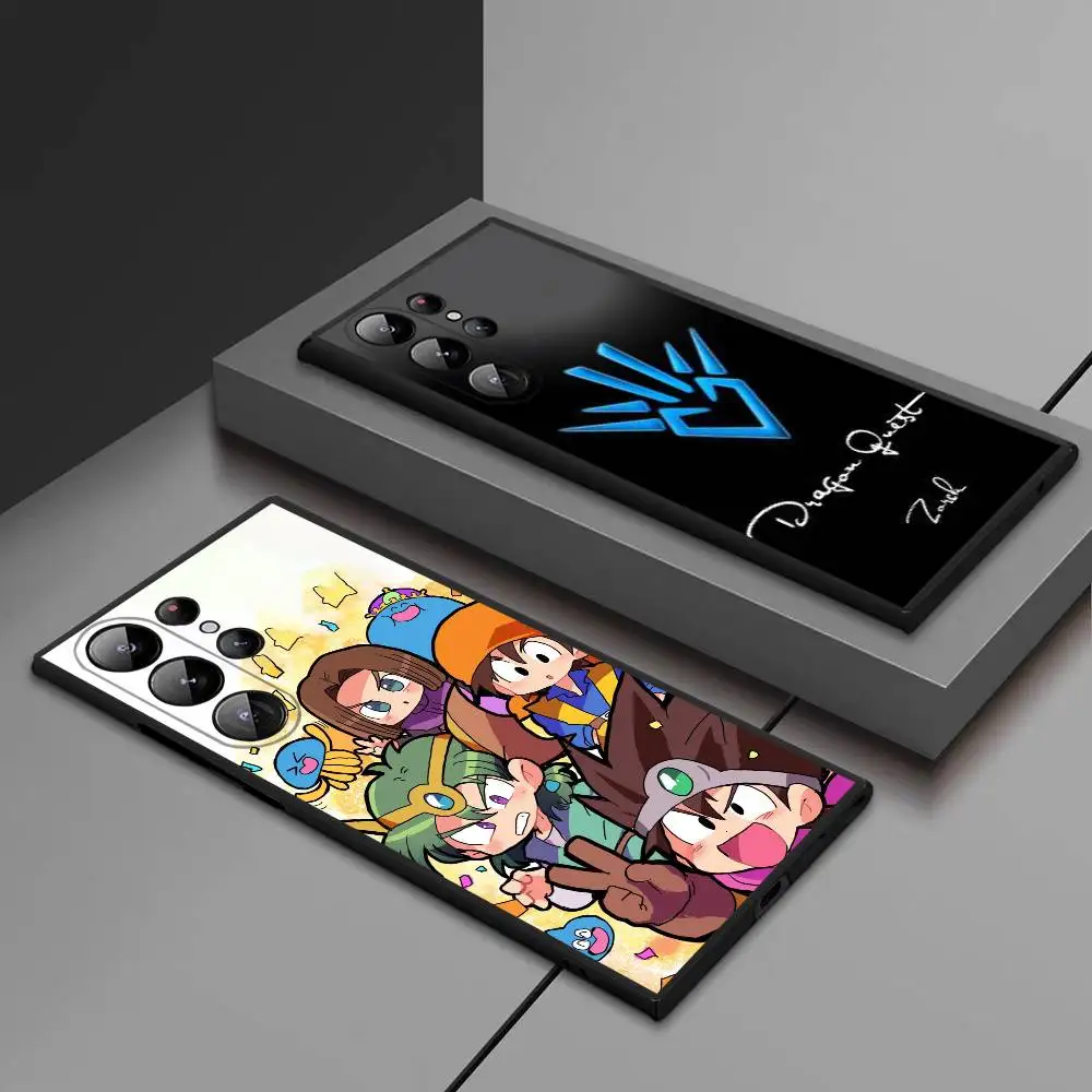 

D-Dragon Quest Phone Case For Samsung Galaxy S25 Ultra S22 S23 S24 Ultra S21 S20 5G Protective Soft Silicone TPU Funda