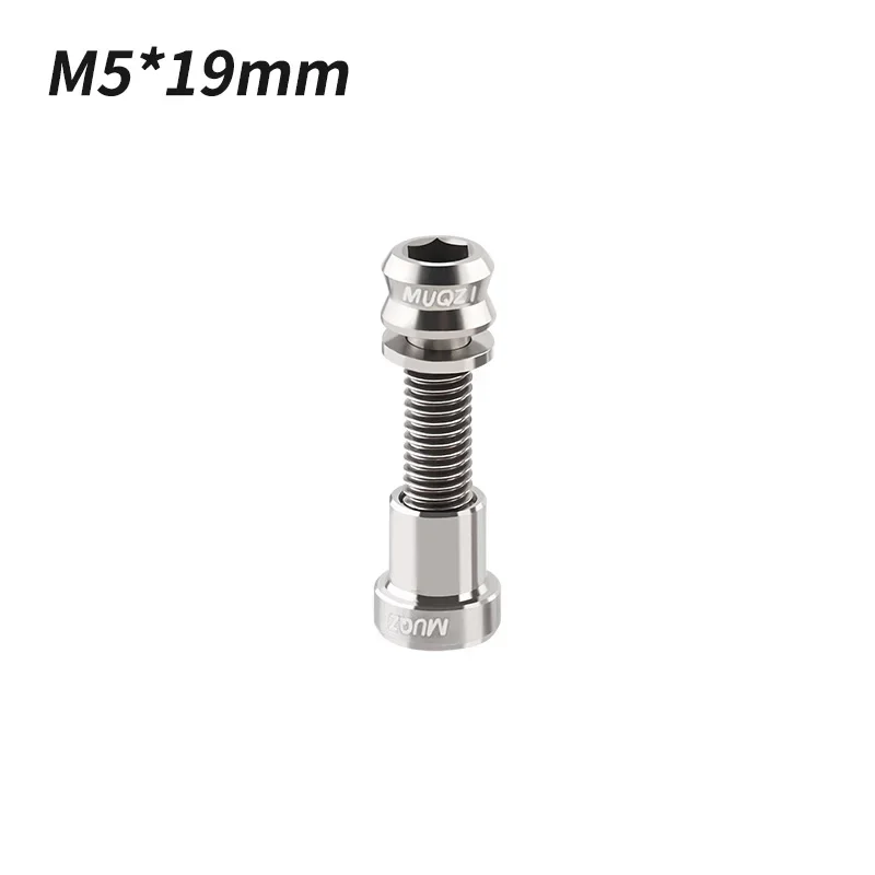 MUQZI Titanschraube M5x17 19mm Vorbauschraube Rennrad Lenker Vorbauschraube