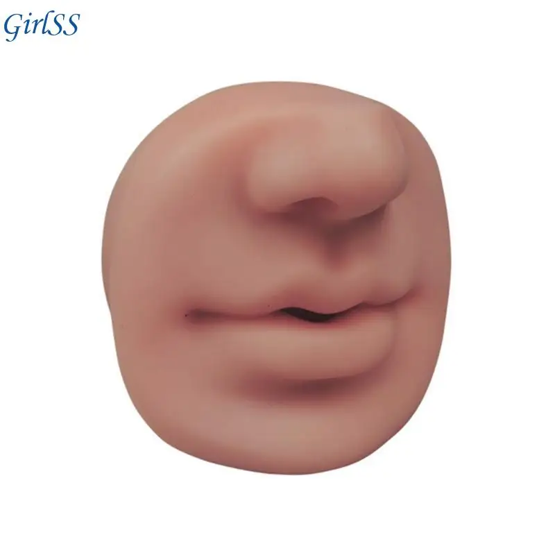 

рот, улыбающиеся губы, тренировочная подставка для кожи, силиконовая модель губ для женщин, инструмент для обучения губ T4MB