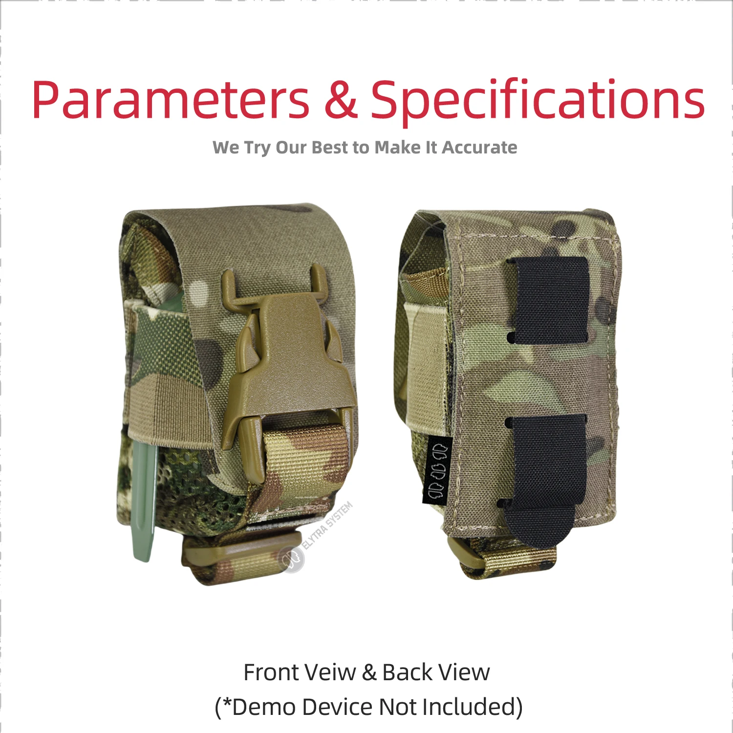 

Outdoor Crinoid M67 Multi-Purpose Mesh Bag Module Bag M26 Tactical Vest Package Outdoor Molle Compatible With M433 Hunting Bag