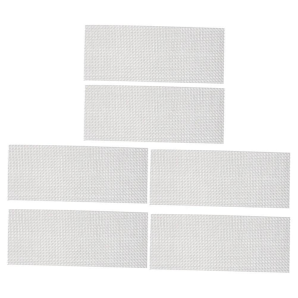 

6pcs Stainless Steel Wire Mesh Aquarium Accessories Durable Moss Net for Fish Tank Decor Underwater Plant Pad Easy Concealment