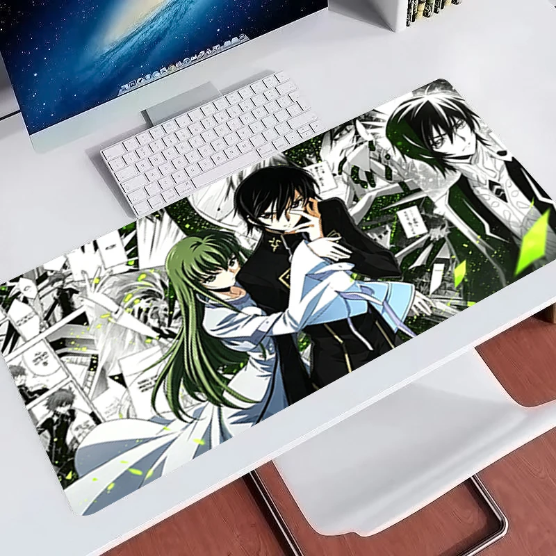 Popular Anime Mouse Pad kawaii Game Desk Mat XXL Gaming Computer Desk Mat Smooth carpet Code Geass Laptop Mousepad For Best Gift