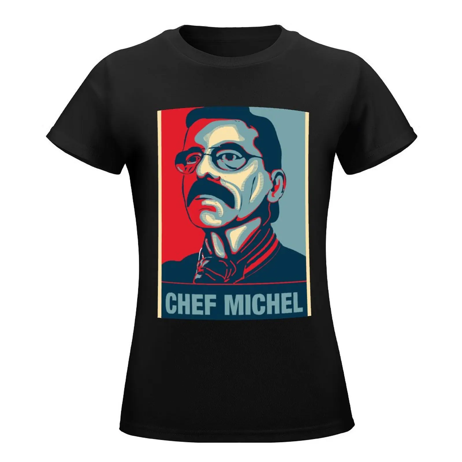 Chef Michel Dumas Fan Art T-Shirt anime clothes summer top vintage clothes Short sleeve tee t-shirt dress for Women graphic