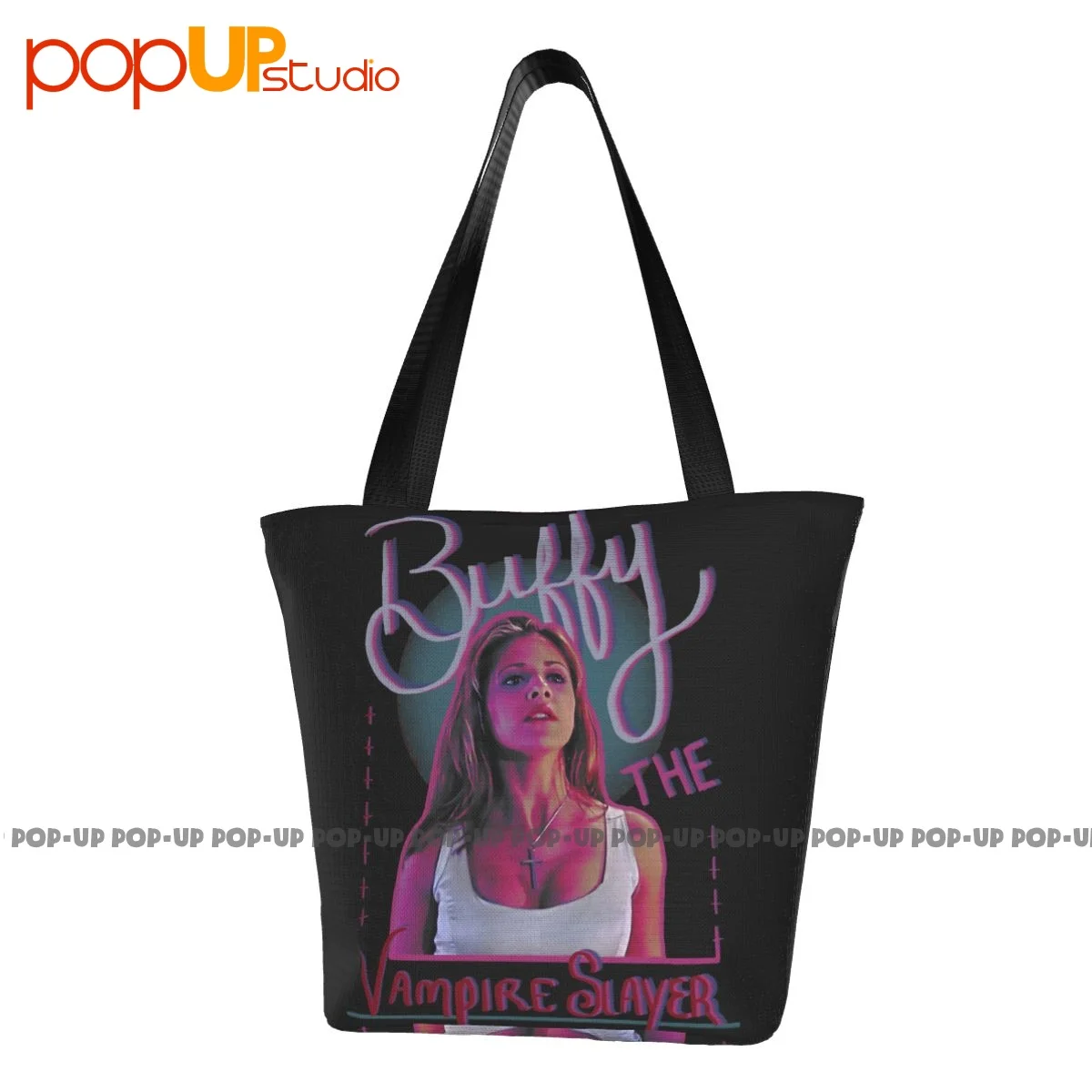 Buffy The Vampire Slayer P-106 Cute Handbags Portable Shopping Bag Tear-Resistant