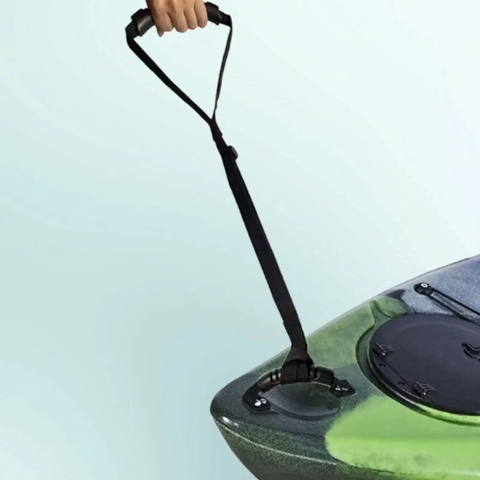 

Регулируемая подставка для каяка, вспомогательный ремень, многоцелевой канат для перетаскивания каноэ, аксессуар для катания на лодках для водных видов спорта