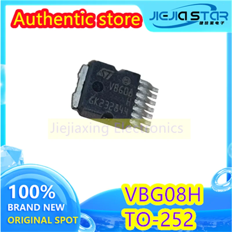 VBG08H to-252 Chip comum para placas de computador automotivas, 100% novo, autêntico e usado, 5 PCs, 20 PCs, VBG08H