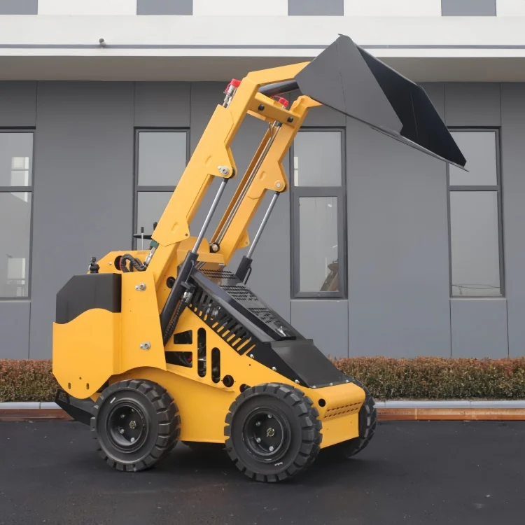 SDLOT Multifunctional Mini Skid Steer Loader Laidong Diesel Engine CE EURO5 Hydraulic Pipe Digger for Pipeline Trench Dig