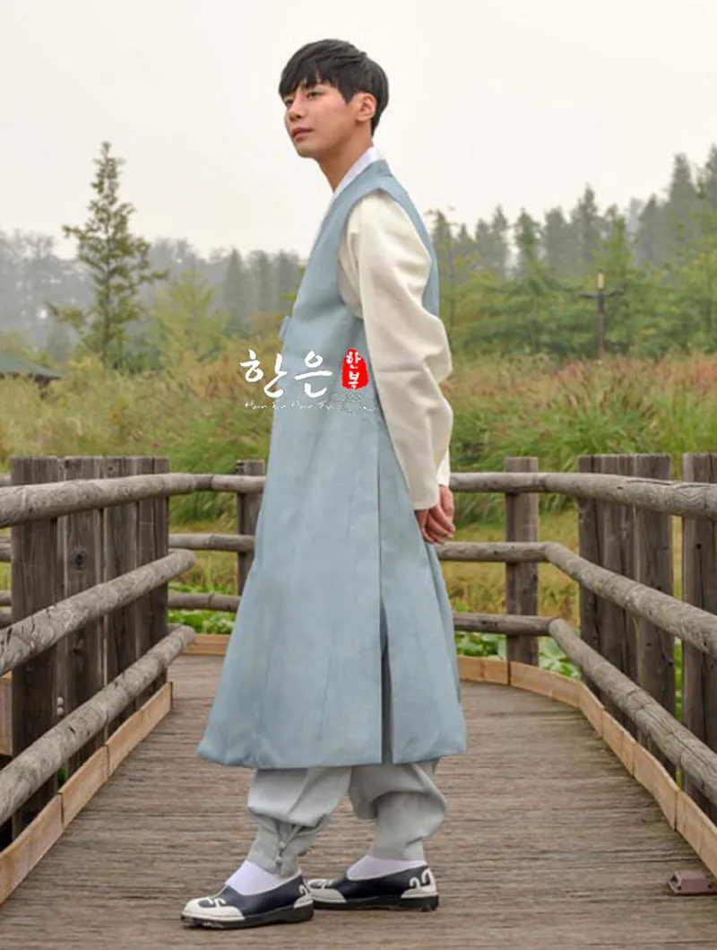 South Korea Imported Fabric / Men's Hanbok / Men's Rich Family Hanbok / Wedding High-end Hanbok