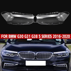 Car headlight cover cap for BMW 5 Series G30 G31 G38 520i 523i 525i 528i 530i 2016-2020 Headlamp Glass Lampshade bmw accessories