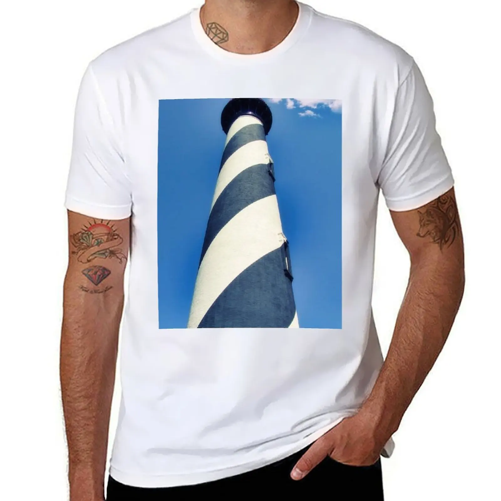

St Augustine Lighthouse T-Shirt man tshirt t shirts designer T-Shirt