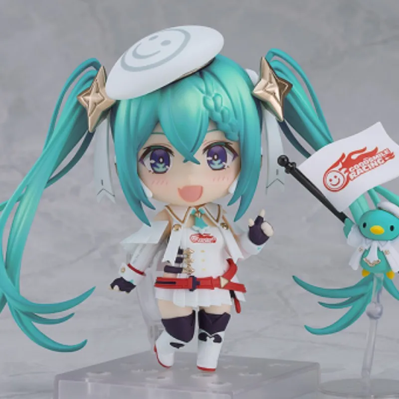 10cm Anime Figure Hatsune Miku Gsc Original Virtual Singer Racing Action Figure Toys For Kids Gift Ornaments Collectible Model