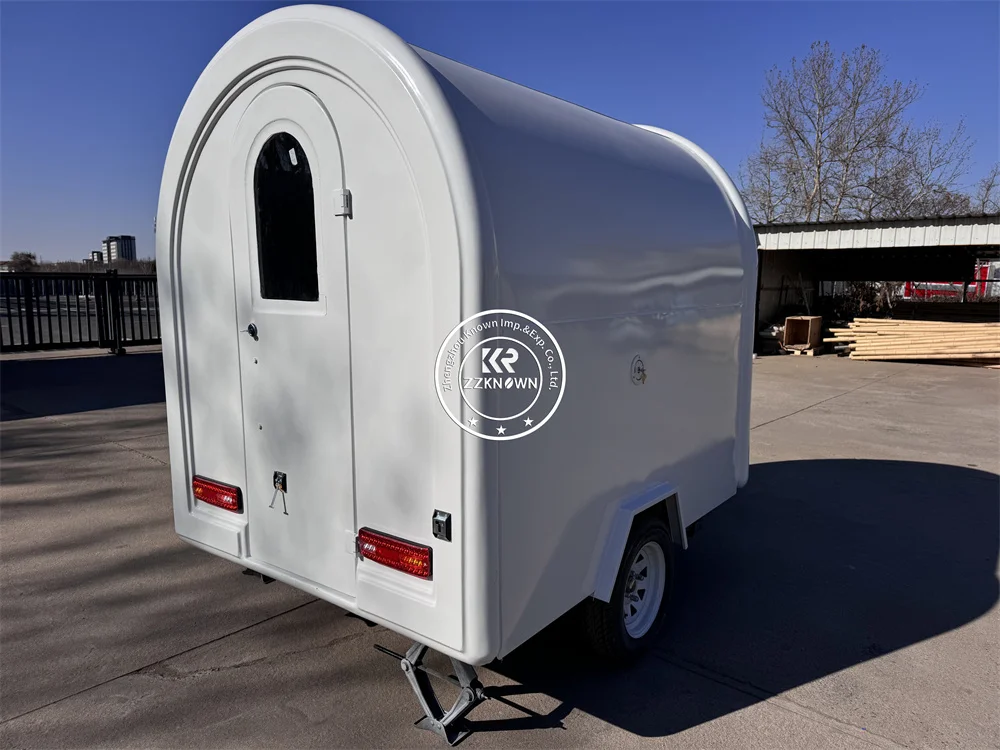 패스트 푸드 트럭 모바일 키친, 핫도그 카트, 스트리트 케이터링 트레일러, 맞춤형 음식 트레일러, 아이스크림 카트, 완전 장착
