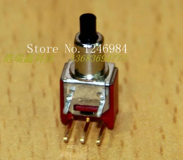 [SA]TS-22A are bent gilt tripod toggle button switch M5.08 reset normally open normally closed Deli Wei Q28--50pcs/lot