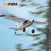 FMS 500mm PA-18 Super Cub is a two seat single engine high wing aircraft foam aircraft beginner training model