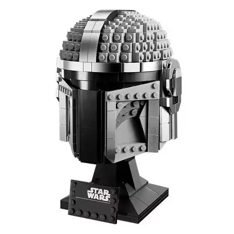 Stormtrooper Darth Vader huvud byggstenar kapten Rex hjälm rymdkrig montering 3D-modell mini tegelsten leksak till julklapp 7 best sales Lego Star Wars klonsoldatarmén - №3