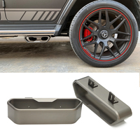 2pcs/Lot Car Exahaust Tip For Benz G Class G63 G500 G55 W463 Muffler Tip Exhaust System Nozzle Stainless Steel Tailpipe