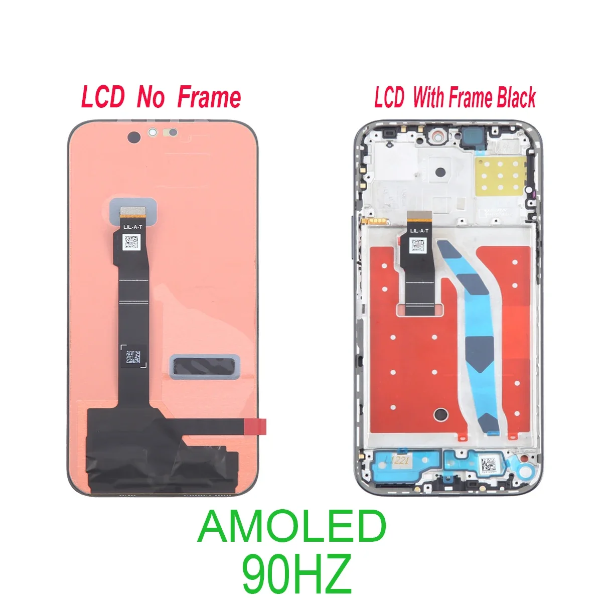 AMOLED LCD Display Touch Screen Digitizer Assembly For Honor 200 Lite LLY-NX1