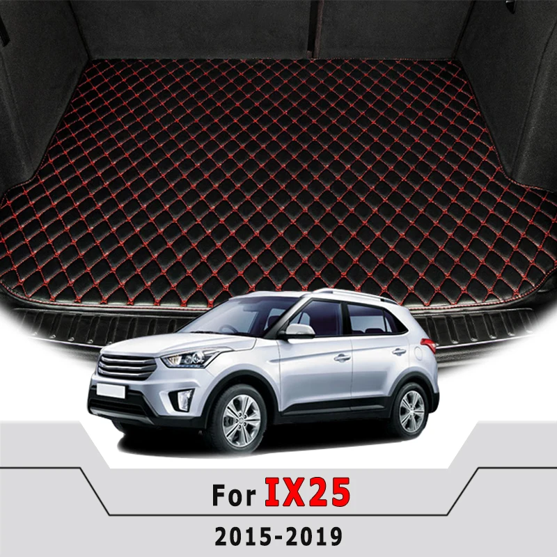 

Car Trunk Mats For Hyundai Creta IX25 2015 2016 2017 2018 2019 Cargo Liners Auto Interior Accessories Replacement Waterproof