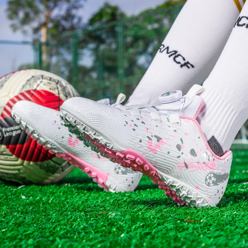 Chuteiras de futebol para crianças sapatos de futebol sociedade meninos botas de futebol crianças tênis unisex botas de futebol crianças sapatos