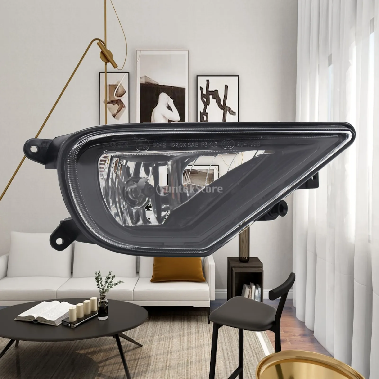 Vehicle Fog Light Right Side Replacement 7P6941700G H Front Bumper Lamp for Volkswagen Touareg