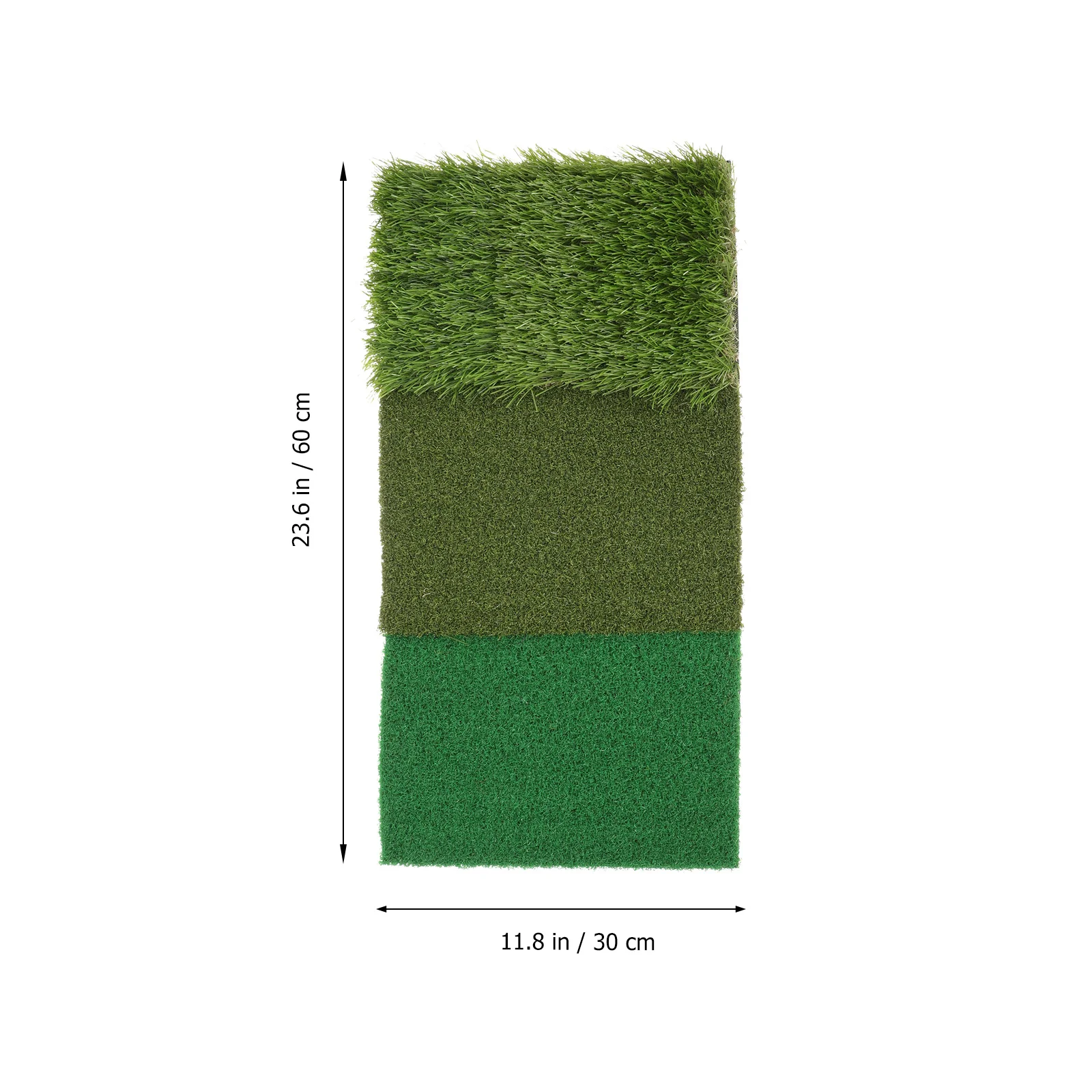 Golfs Hitting Mat Realistic Turf Premium Nylon Rubber Indoor Outdoor Golfs Practice Training Mat Artificial Turf Mats
