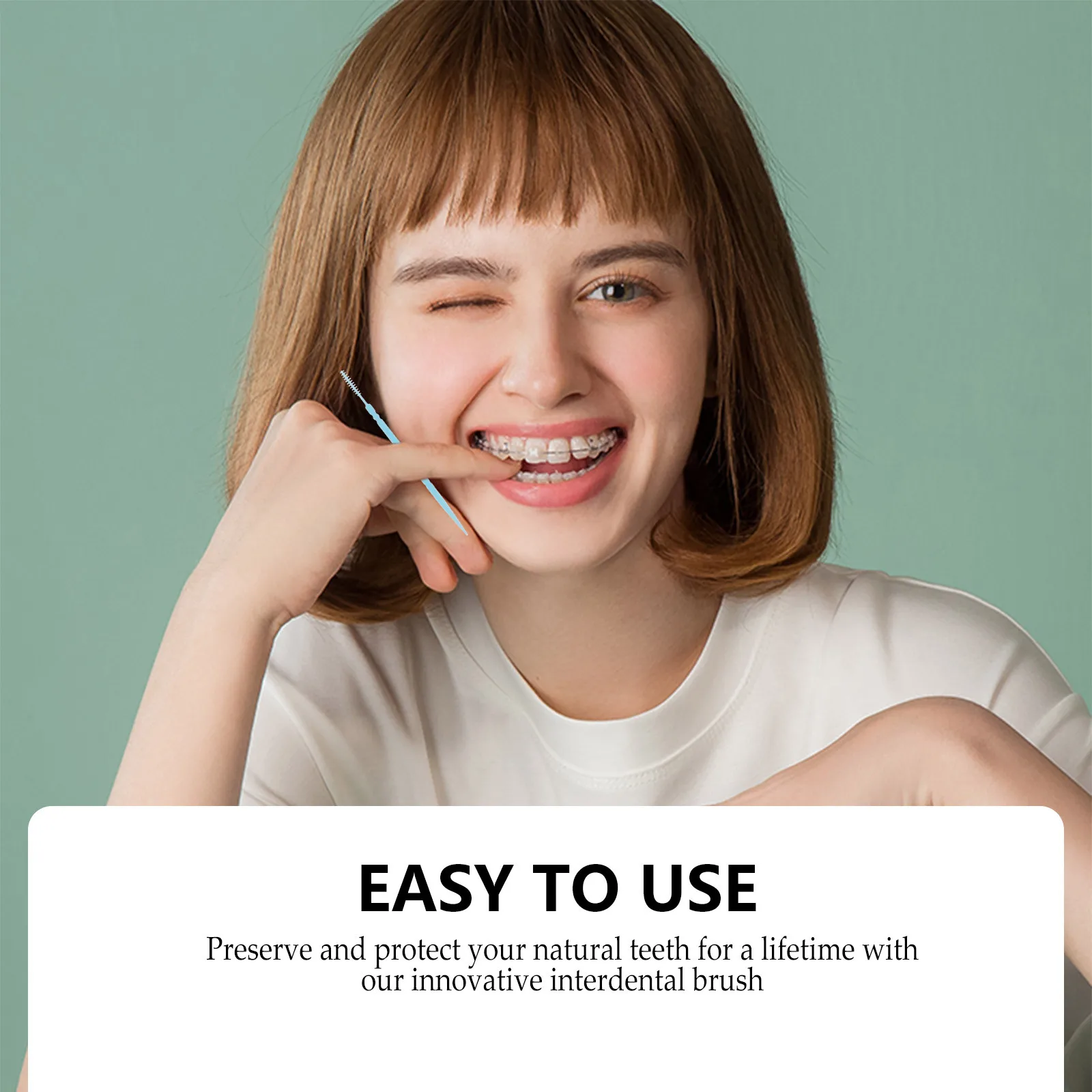 

Premium Double Ended Floss Pick Tool Interdental Cleaner Teeth Sticks for Oral Hygiene On the Go Dental Care Essential