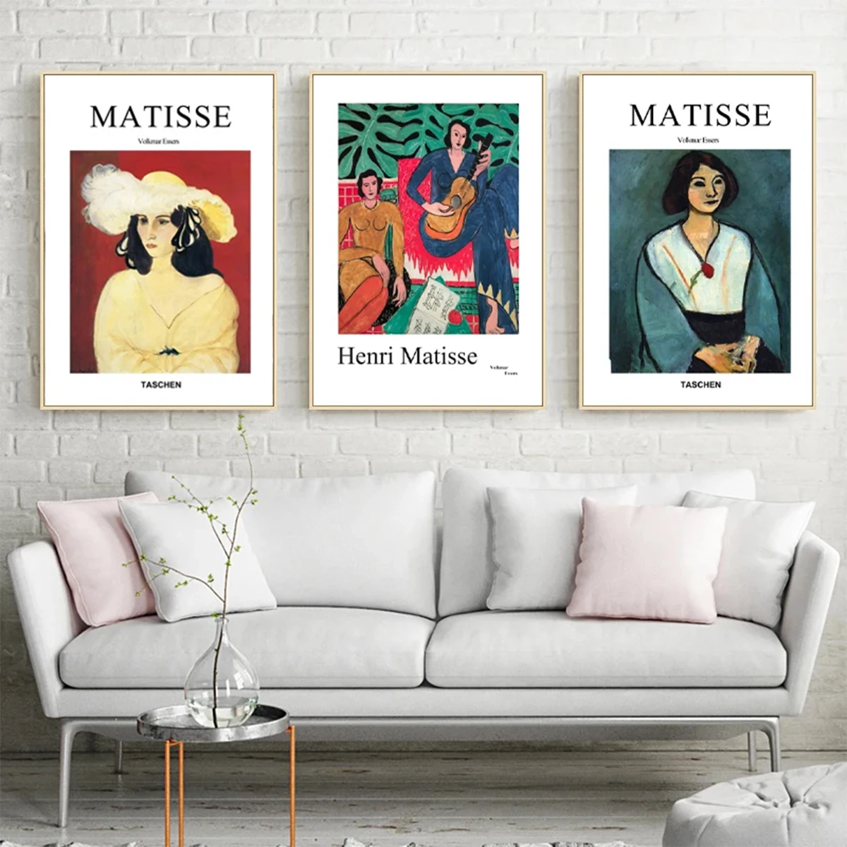 Retro Henri Matisse Portrait Painting Canvas Prints Medieval Gallery Wall Art Poster for Modern Living Room Dormitory Home Decor